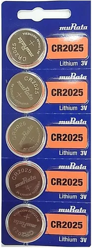Vista 8 de Murata Batería CR2025 3V Litio Moneda Celda - Reemplaza Sony CR2025 (2 Baterías)