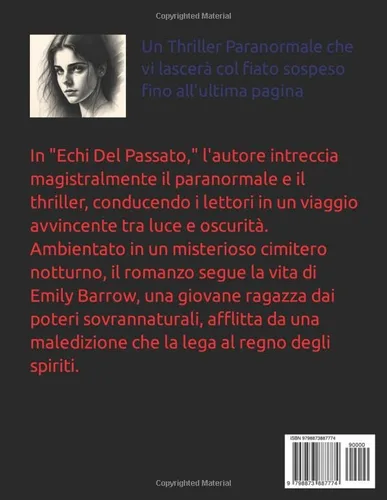 Vista 2 de Echi Del Passato Romanzo Thriller Paranormale (Italian Edition)
