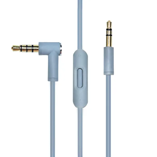 Vista 8 de Alitutumao Cable de audio de repuesto Solo4 con micrófono y control, compatible con Beats por Dr Dre Auriculares Solo4/3/2 Studio Pro Detox Wireless