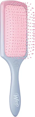 Vista 4 de Wet Brush Cepillo desenredante para el cabello, rosa/morado (Feel Good Ombre), cerdas IntelliFlex ultrasuaves con diseño AquaVent, ideal