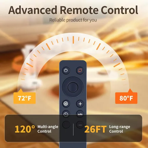 Vista 8 de Nuevo control remoto de repuesto compatible para calentador de espacio de torre Lasko CT22425 2033625
