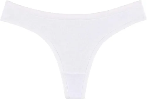Vista 5 de Sunm Boutique Paquete de 6 tangas de algodón transpirables para mujer, ropa