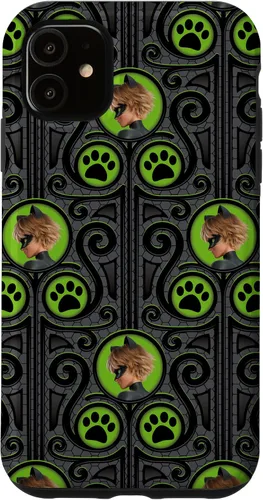 Vista 8 de Funda para iPhone 12/12 Pro Miraculous Ladybug y Cat Noir The Movie CN Print Case