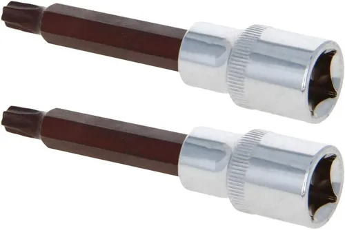Vista 165 de Utoolmart 1/2" Drive x 0.551 in largo Hex Bit Socket, métrico, S2 y Cr-V acero 1pcs