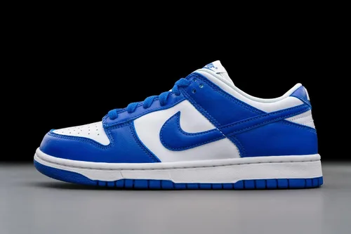 Vista 4 de Nike Dunk Low Retro CU1726 100 Kentucky 20202022 - Talla 8.5 para hombre, blancoazul (WhiteVarsity Royal)