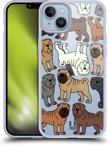 Vista 47 de Head Case Designs Airedale Terrier - Funda de gel suave con 4 patrones de razas de perro [protección de grado militar] compatible con Apple iPhone 7