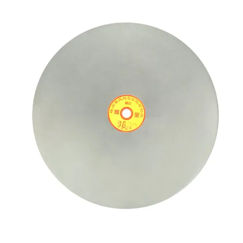 Vista 7 de uxcell Disco de lijado de pulido plano recubierto de diamante de grano 60 de 9.843 in de 10 pulgadas