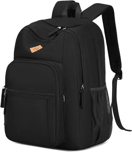 Vista 31 de Abshoo Classical Basic Mochila de viaje para escuela resistente al agua. Mochila escolar de espalda., Negro), BPDU1B1
