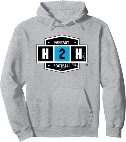 Vista 3 de H2H Fantasy - Sudadera con capucha de fútbol, Negro