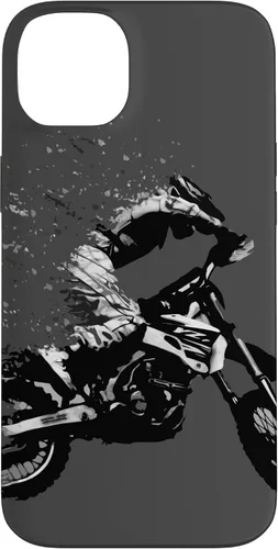 Vista 15 de Motocross Jumping Dirt Bike Rider Vintage Enduro Case for iPhone 17