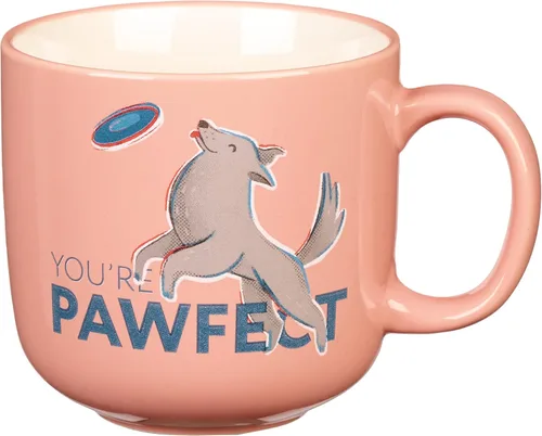 Vista 7 de Taza de café de regalo para mamá con texto en inglés "Come Over to the Bark Side Fun Coffee Cup" para amantes de los perros, dueños de razas