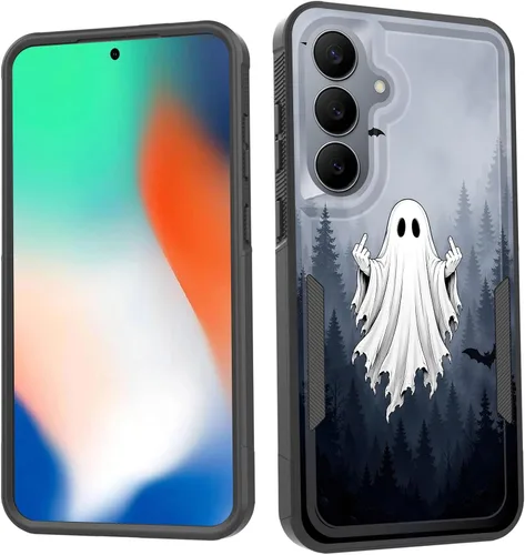 Vista 217 de Funda para Galaxy S26 FE, doble capa, protección contra caídas de grado militar de 10 pies, antideslizante, resistente a prueba de golpes, para Cruz
