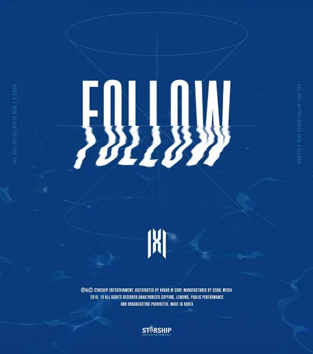 Vista 5 de Starship Entertainment [Álbum KIHNO] Monsta X - Follow - Find You KIHNO KIT+Postal+Tarjeta de Título y Crédito+Juego de Tarjeta de Fotos para 7