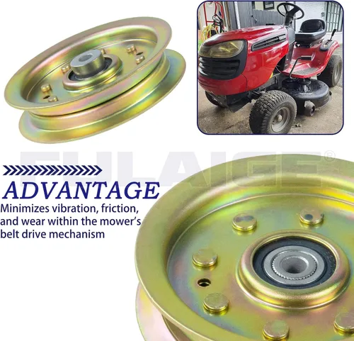 Vista 7 de 756-04129B El kit de polea tensora reemplaza a Cub Cadet 756 04129, 753-08171 MTD 753 08171, 753-08068, 753-08068A, 75604129B, Cub Cadet 756-04129B