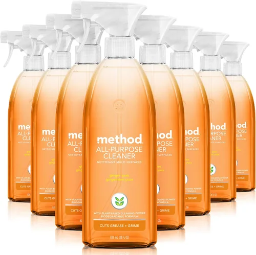 Vista 7 de Method Spray limpiador multiusos, clementina, perfecto para la mayoría de mostradores, azulejos, piedras y más, botellas de spray de 28 onzas