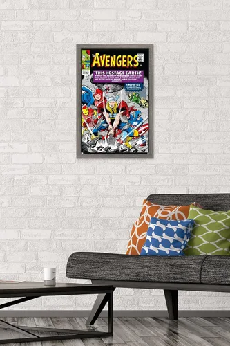 Vista 2 de Trends International Marvel Comics - Póster de pared de Avengers #12