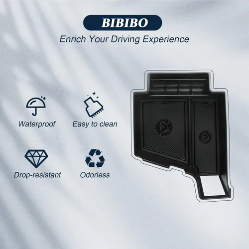 Vista 7 de BIBIBO 2023 2024 XC60 XC90 S90 V90 Organizador de Consola Central para Volvo XC60 V60 S60 S90 V90 XC90 de 2018-2023 2024 Caja de Almacenamiento