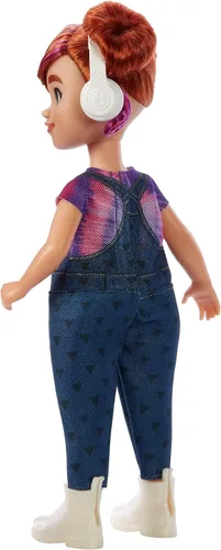 Vista 6 de Mattel Karma's World Switch - Muñeca con accesorio para auriculares, pelo rojo y ojos azules