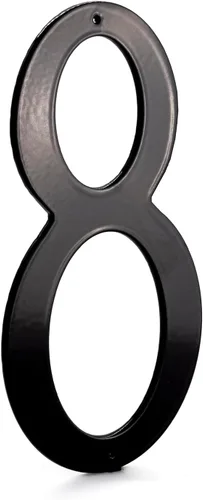 Vista 10 de Montague Metal Products números estándar para casas, Negro