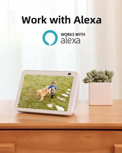 Vista 8 de Noorio Cámara de seguridad con cable 3K para exteriores, cámara de grabación de 5 GHz 5MP 24/7 para seguridad del hogar, con alertas de luz sonora