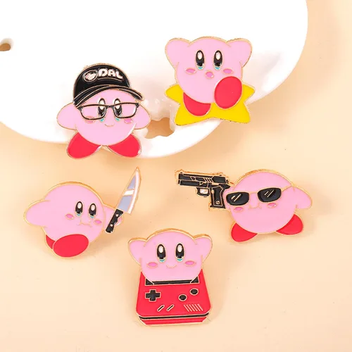 Vista 6 de LUKGELYAM Lindos alfileres esmaltados de dibujos animados, broche de solapa para mochila, chaquetas, divertidos alfileres de tigre para regalo