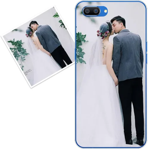 Vista 214 de Funda personalizada compatible con Oppo A1 Pro, fundas de teléfono personalizadas con imagen de foto, imagen de texto, cubierta transparente
