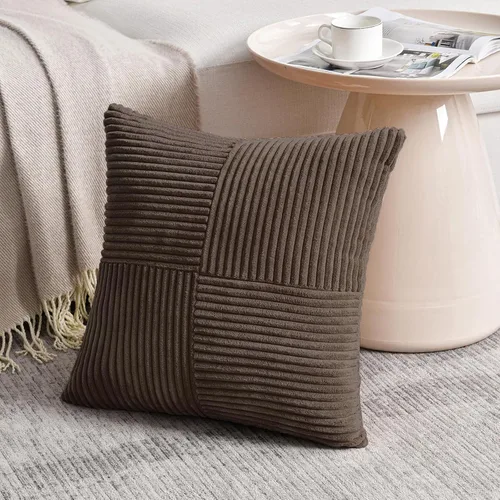 Vista 52 de Fancy Homi - Paquete de 2 fundas de almohada decorativas de color verde oliva pequeñas de 12 x 12 pulgadas para sala de estar, sofá, cama