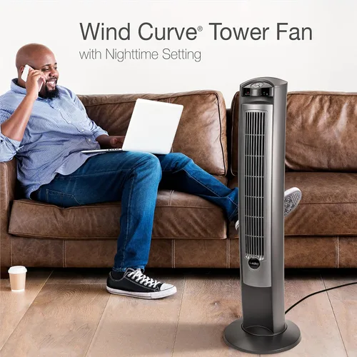 Vista 6 de Lasko Ventilador de pedestal Cyclone (18") y ventilador de torre oscilante Lasko (42")