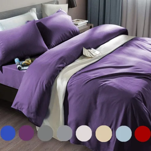 Vista 15 de SONORO KATE Juego de sábanas de cama de microfibra súper suave de 1800 hilos, sábanas egipcias de lujo que se ajustan a colchones de bolsillo Beige