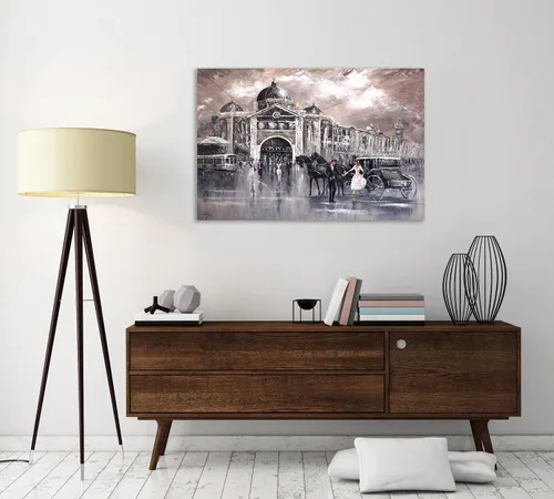 Vista 5 de Jaxson Rea "Vintage Flinders Gallery Wrapped Canvas by Isabella, 15" x 10