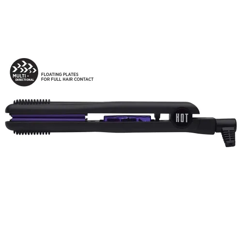 Vista 6 de Hot Tools Plancha plana ligera profesional de cerámica + turmalina, 1 pulgada