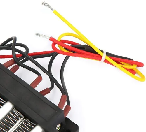 Vista 5 de Calentador de aire de cerámica Temperatura constante Compacto Calefacción eficiente para Dormitorios Coches Pequeños Espacios 110V 750W