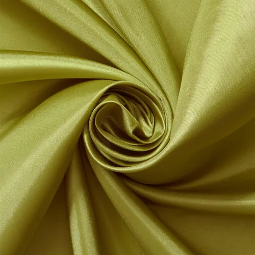 Vista 54 de The Yard - Tela de forro de seda de poliéster de 58/60 pulgadas, ligera, Habutai de poliéster para coser ropa, accesorios y más, color dorado