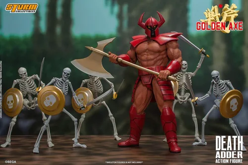 Vista 9 de Storm Collectibles - Hacha dorada - Muerte Adder, figura de acción 1/10