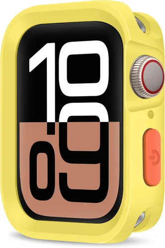 Vista 17 de Estuche Resistente Compatible con Apple Watch Case 41mm 40mm Series 9/8/7/6/5/4/SE3/2/1, Funda Protectora Amortiguadora de TPU Flexible y Suave