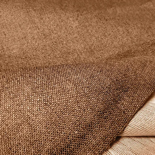 Vista 7 de Tela de costura de tapicería de mezcla de poliéster de 11 oz por yarda, ancho 57 pulgadas, color rojo ladrillo