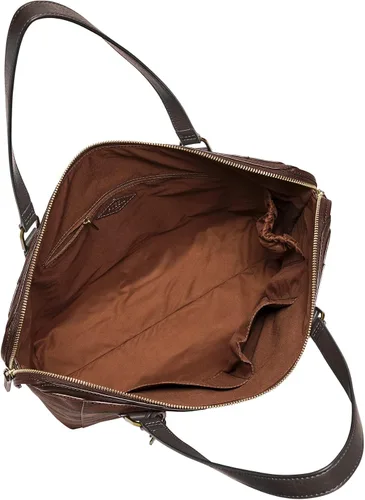 Vista 4 de Fossil Bolso de mano de cuero Jacqueline para mujer