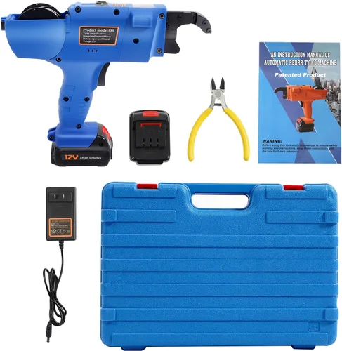 Vista 11 de Futchoy 13200mAh 1.181-2.362 in Herramienta automática de nivel de barras de refuerzo de mano automática Máquina de atar de nivel de barras