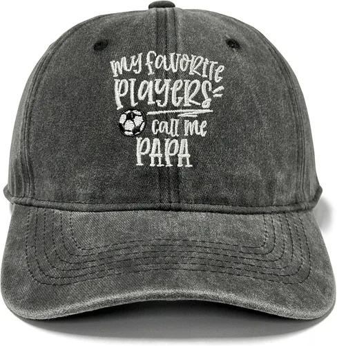 Vista 22 de Gorra de béisbol bordada ajustable para hombres y mujeres