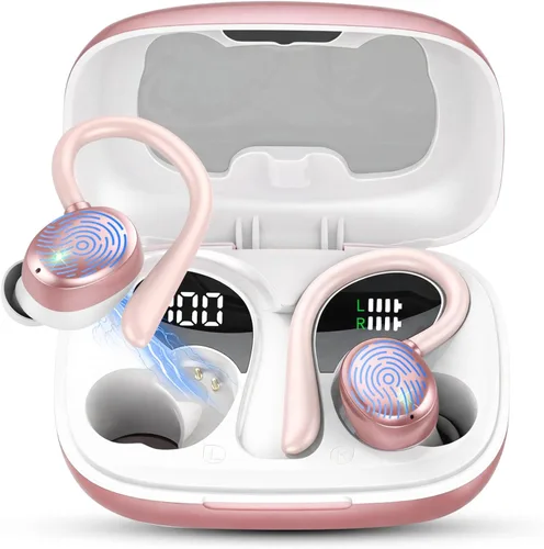 Vista 11 de Auriculares de traducción AI en tiempo real, traductor de 134 idiomas Oro rosado