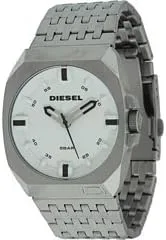 Vista 4 de Diesel Reloj plateado básico para hombre DZ1547 Not So Basic Plateado Reloj analógico