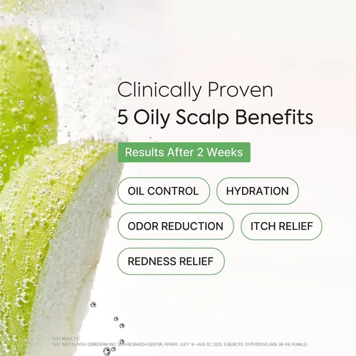 Vista 2 de Apple Zinc Scalp Balancer - Suero de raíz, control del cuero cabelludo graso y con picazón con 1% de zinc PCA y manzana prosesionada en frío, suero