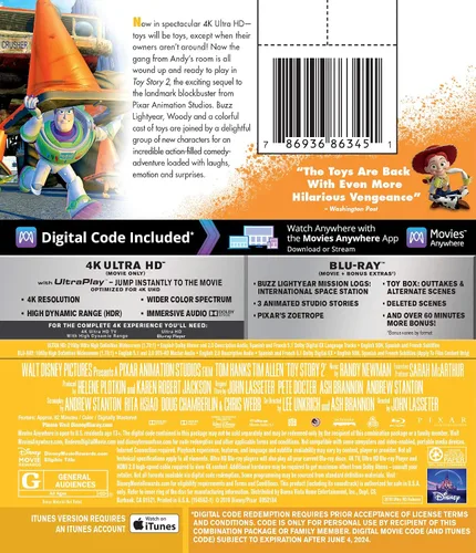 Vista 2 de Toy Story 2 4K UHD
