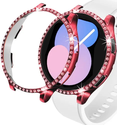 Vista 37 de DEALELE Paquete de 1 + 3 fundas compatibles con Samsung Galaxy Watch 7 Ultra (1.772 pulgadas), funda protectora de policarbonato transparente
