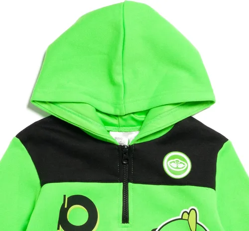 Vista 2 de PJ Masks Catboy Gekko Owlette - Sudadera de forro polar con media cremallera para niños pequeños
