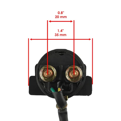 Vista 3 de Caltric Solenoide de relé de arranque compatible con Bombardier Can-Am Ds250 Ds 250 2006-2025