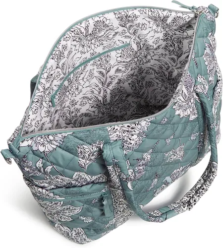 Vista 3 de Vera Bradley Bolsa de mano grande de sarga de alto rendimiento