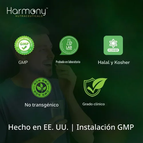 Vista 6 de Kanchnar Guggul - Armonía tiroidea y glandular - 120 cápsulas veganas - Resina Harmony Nutraceuticals Guggul
