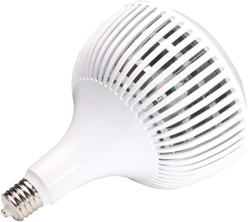 Vista 5 de Satco Lámpara de repuesto de base extendida HID Mogul de 130 W, 4000 K, 12.4 pulgadas de largo y 9.65 pulgadas de ancho