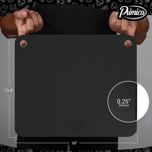 Vista 7 de Primica Pizza Steel XL para horno y parrilla, 16 x 13.4 pulgadas, el mejor cambiador de juego de corteza, perfecto para pizza horneada al horno
